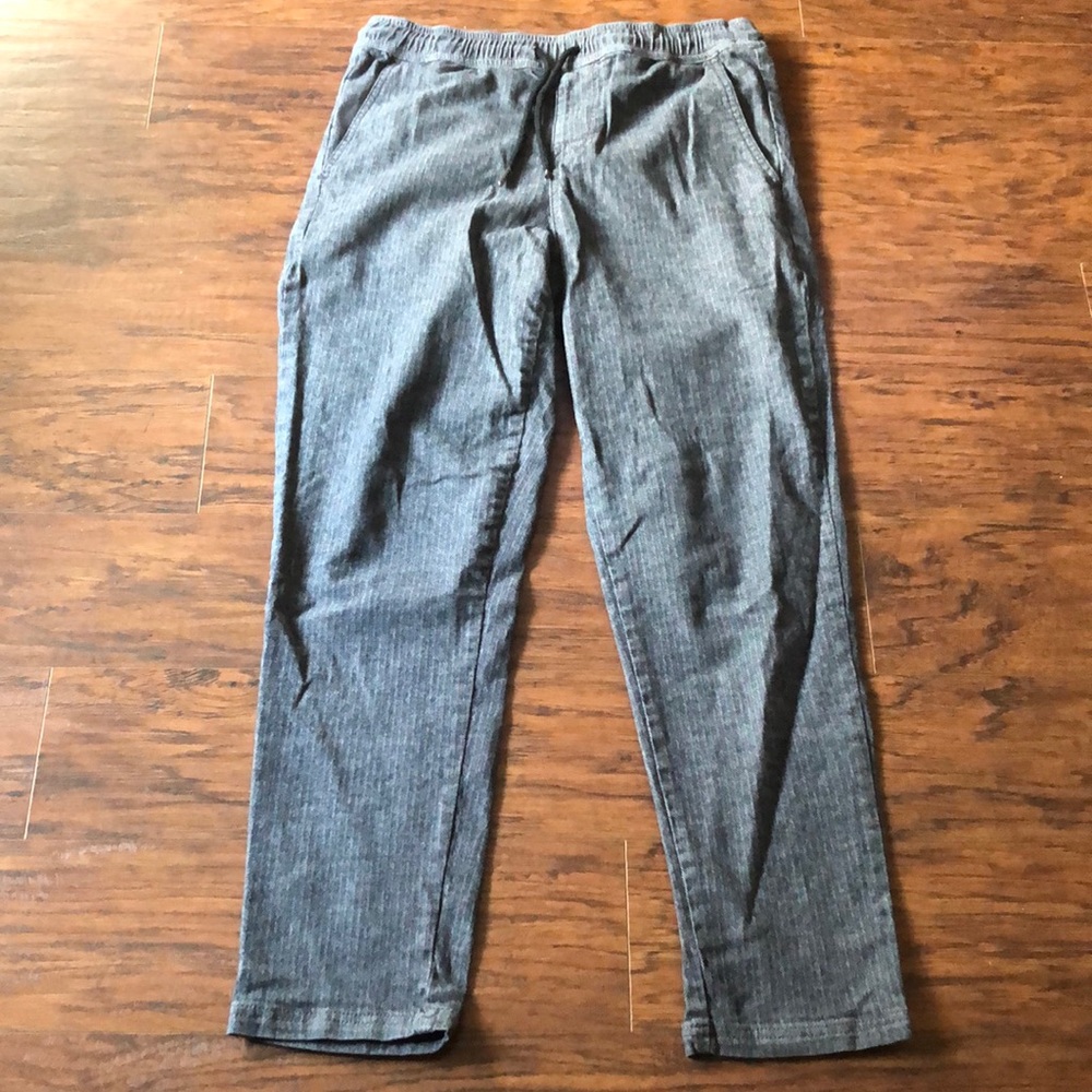 RSQ pull on pants small grey silver